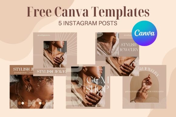 5 Free Canva Templates for Stunning Instagram Posts