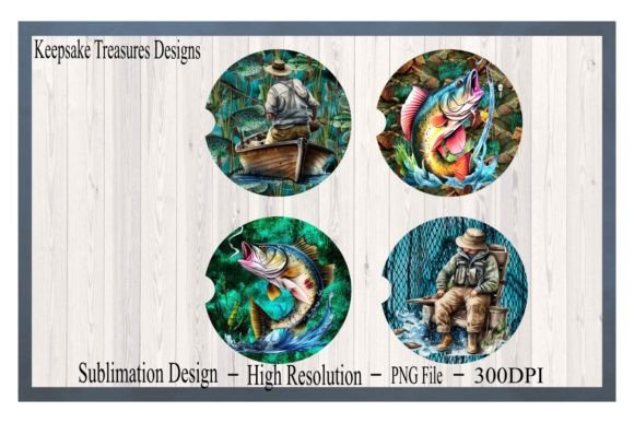 Car Coaster Templates Gifts for Dad: A Creative Digital Download