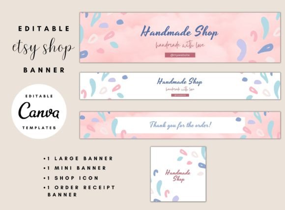 Colors Etsy Shop Banner Templates: A Designer's Review