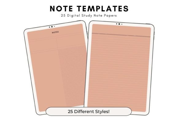 Elevate Your Notes with Pelican Pink Printable Templates