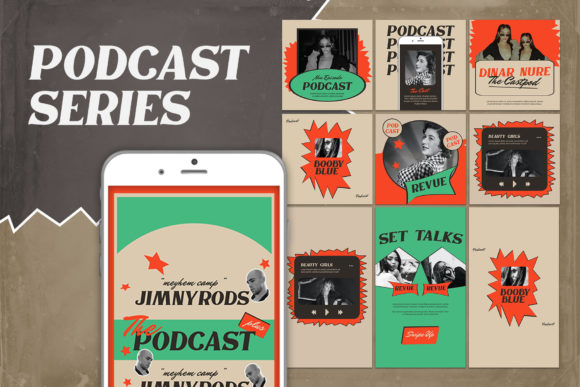 Elevate Your Podcast Branding with Instagram Templates