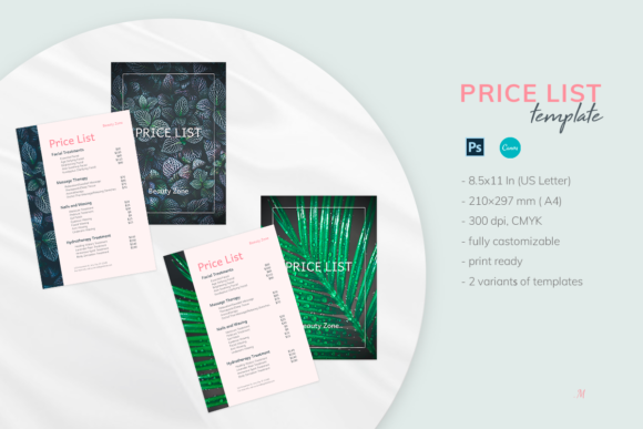 Elevate Your Service Business with Editable Price List Templates