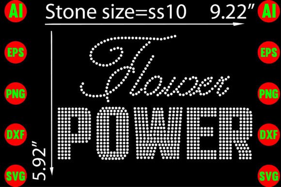 Flower Power Rhinestone Templates: Your Design Blueprint