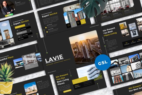 Lavie - Apartment Googleslide Templates: A Designer's Toolkit