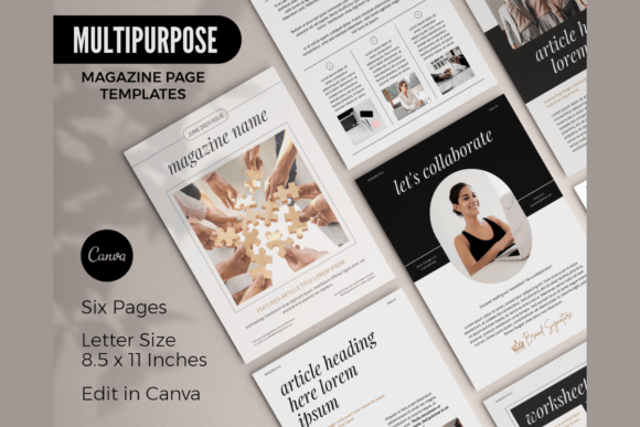 Magazine Page Canva Templates: Your Shortcut to Pro Design