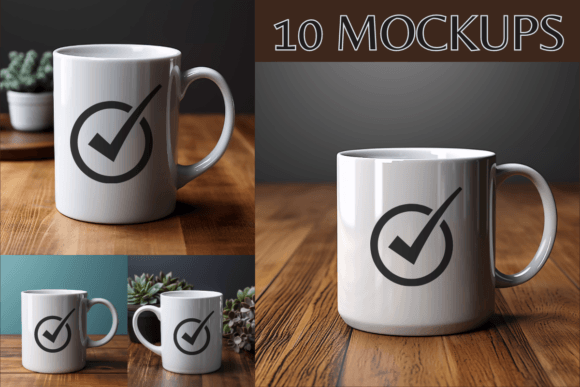 Stunning White Mug Mockups: 10 Templates for Creators