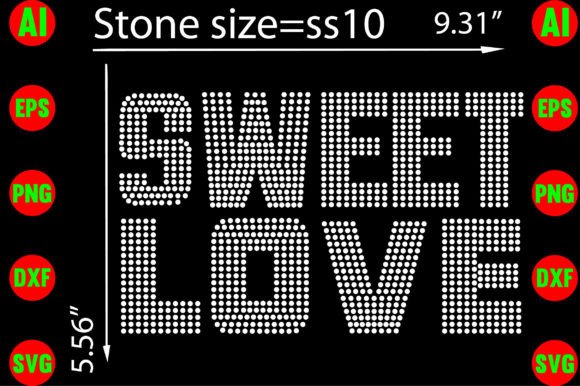 Sweet Love Rhinestone Templates: Sparkling Designs for Every Project