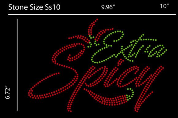 Unleash Your Creative Edge with Extra Spicy, Rhinestone Design Templates