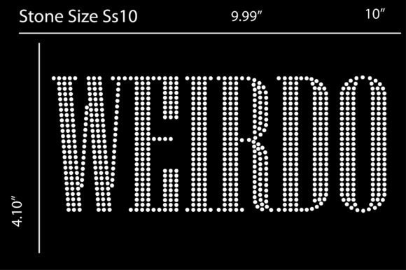 Unleash Your Inner Weirdo: Rhinestone Design Templates for Bold Creators