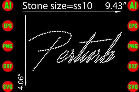 Unlocking the Edge: Perturb Rhinestone Templates for Bold Designs